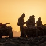 Quadtour in front of Sunset